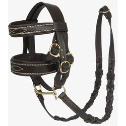 LeMieux Toy Pony Hunter Bridle and Reins Real Leather Kids Mini Play Horse Tack