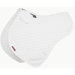 LeMieux Cotton Close Contact Half Square Event XC Mono 1/2 Numnah White New 2025