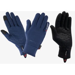 LeMieux Polartec Thermal Winter Silicone Gloves Warm Yard Stable Riding UK 6-10
