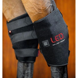 Horseware LED Red Light Therapy Hock Boot Deep Tissue Injury Infrared Treatment
