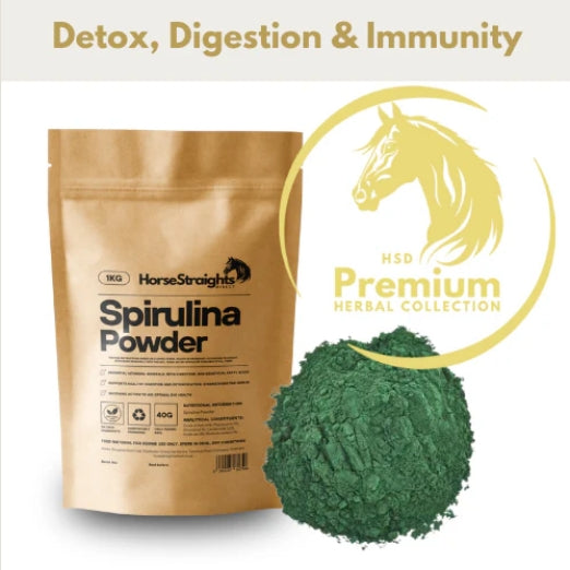 Horse Straights Direct Spirulina Superfood Digestion Detox Immunity Supplement