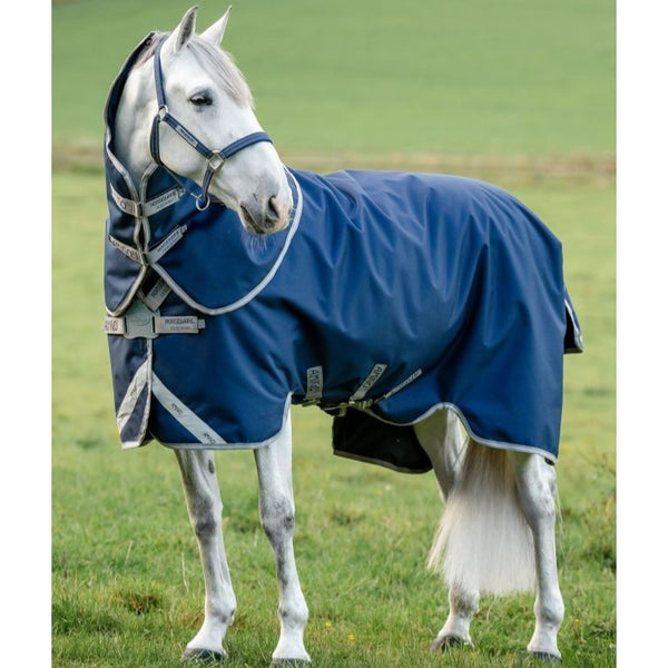 Horseware Amigo 1200D FieldSafe Plus Turnout Rug andHood Light/Medium 100g 5'6-7'3