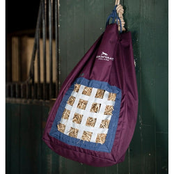 Horseware Revive Haybag Wipe Clean Waterproof Slow Feed Travel Hay Net Sack Fig