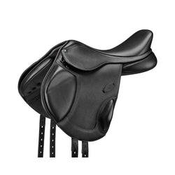 Arena Bates Pony Monoflap Jump Saddle Close Contact Adjustable Leather 15' 16'