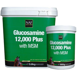 NAF Glucosamine 12,000 Plus With MSM Joints Tendons Cartilage Supplement AllSize