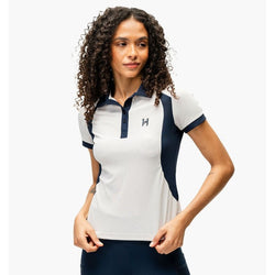 Horseware Vital Polo Top Ladies Stretch Breathable Wicking Sport Technical Shirt