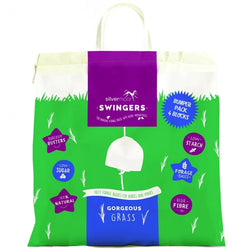 Silvermoor Swingers 100% Natural Hanging Forage Treat Grass Bumper Pack 1kg x 4