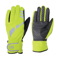 Hy Hy5 Adult Reflective Flouro Waterproof Multi-Purpose Gloves Yellow/Pink XS-XL