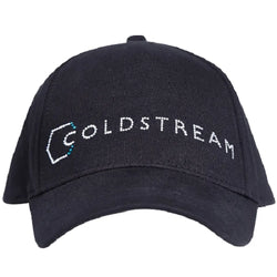 Coldstream Yarrowford Diamante Baseball Cap Ladies Cotton Sun Hat With Peak Navy