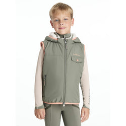 LeMieux Mini George Gilet Little Kids Warm Sherpa Fleece Lined Vest Age 3-10