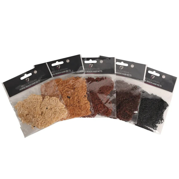 Hy Equestrian Hair Net Heavyweight or Standardweight Single/Assorted All Colours