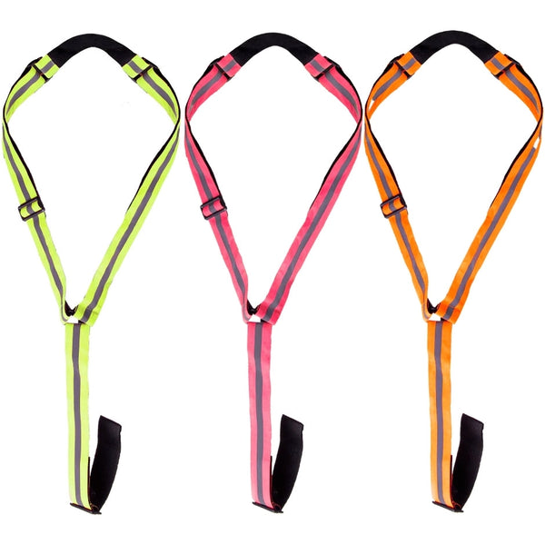 Hy Equestrian HyViz Reflector Martingale Reflective Flourescent HiVis Neck Strap