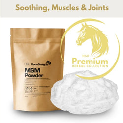 Horse Straights Direct Pure MSM Powder Joint Mobility Pain Arthritis Supplement