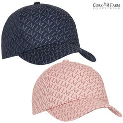 LeMieux Young Rider Polly Printed Baseball Cap Kids Teens Blossom Navy Age 9-14