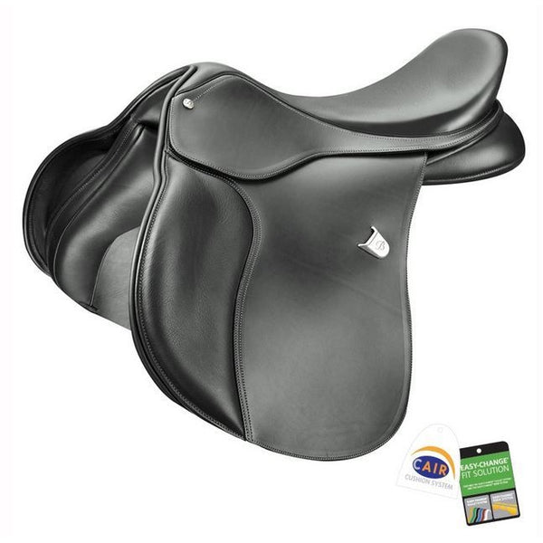 Bates All Purpose Square Cantle Heritage GP General Saddle CAIR Black/Brown