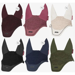 LeMieux Essence Acoustic Fly Hood Noise Reducing Crochet Veil Softshell Ear Net