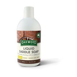 Oakwood Liquid Saddle Soap Concentrated Formula Removes Dirt Quickly and Easily