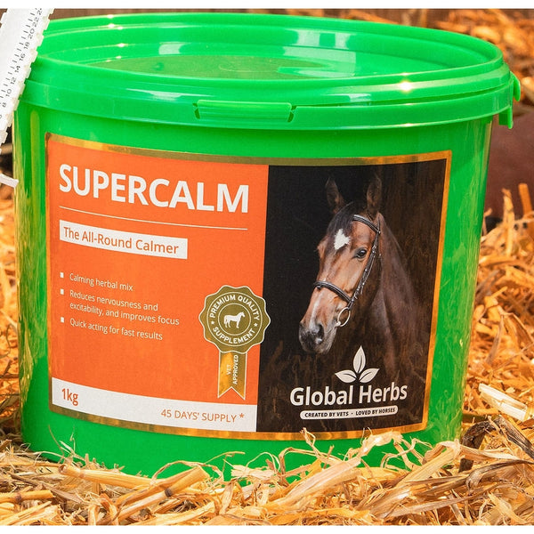 Global Herbs SuperCalm Behavior Calming Calm Anxiety Antioxidant Supplement