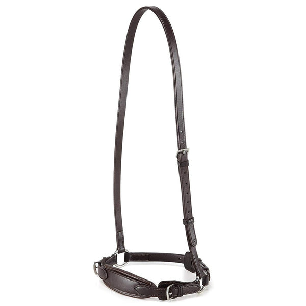 EcoRider Soft Eco Leather Drop Noseband Separate Bridle Part Black/Brown Cob Ful