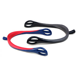 Whitaker Soft Touch Nylon Spurs Gentle Lightweight Heel Grip Black/Grey Navy/Red