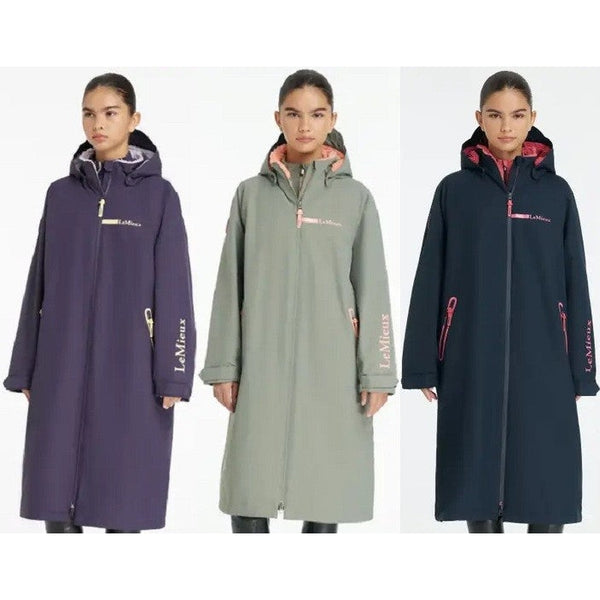 LeMieux Young Rider HydroShield Robe Waterproof Warm Winter Teens Kids Long Coat
