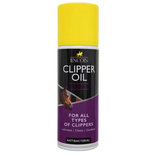 Lincoln Clipper Oil Antibacterial Fine Lubricating Cooling Clean Aerosol Spray