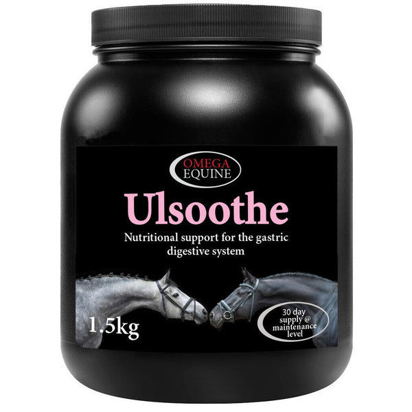 Omega Equine Ulsoothe Gastric Digestive System Nutritional Support Supplement