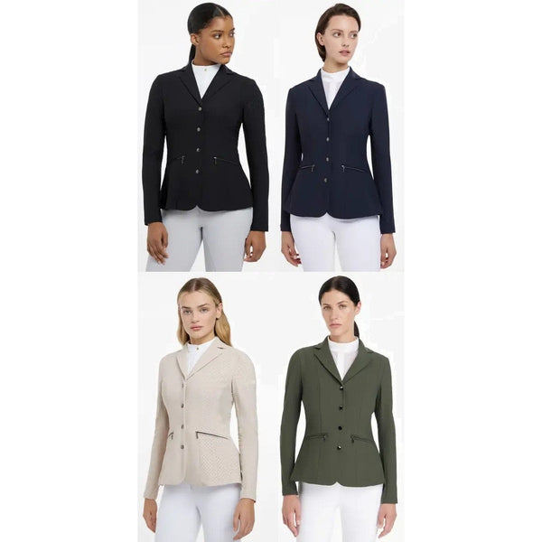 LeMieux Jessica Mesh Show Jacket Fitted Vented Technical Summer Heat Performance
