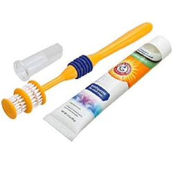 Arm and Hammer Fresh Coconut Dental Kit With Toothpaste Finger Brush and 360 Brush