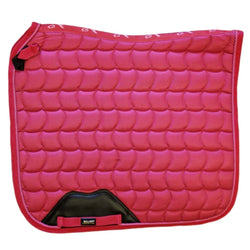 Gallop Deluxe Dressage Saddle Pad Square Quilted Saddle Cloth Fuchsia Cob-XFull