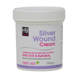 Hy Equestrian Silver Wound Cream Soothing Anti-Bacterial First Aid Cream 200g