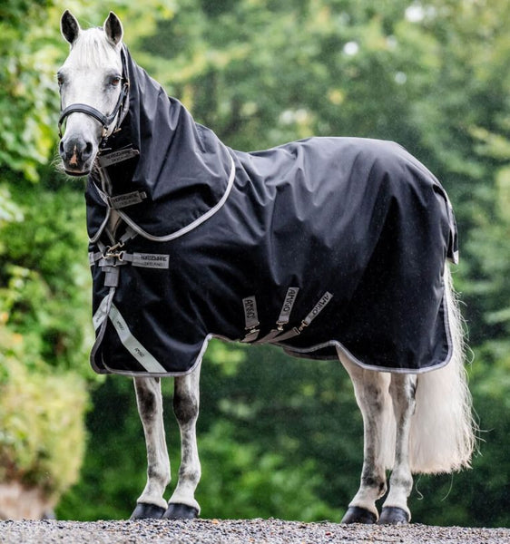 Horseware Amigo Bravo 12 Plus Turnout Rug and Hood Lightweight Lite 0g 3'9-7'3'