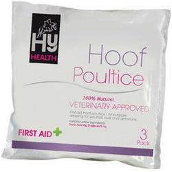 Hy Equestrian Hoof Poultice Abscess Infection Poulticing First Aid Dressing x 3