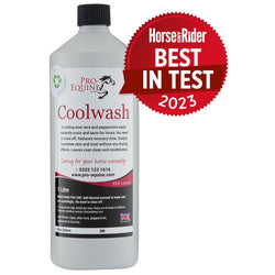Pro-Equine Coolwash Aloe Vera and Peppermint No Rinse Wash Removes Sweat and Cools
