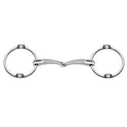 Sprenger Satinox Stainless Steel Curved Gag Bit Single Joint 14mm 115-135 40429