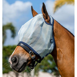 Horseware Newmarket Fly Mask No Ears Soft Edging Bug/Insect/Midge/UV Protection