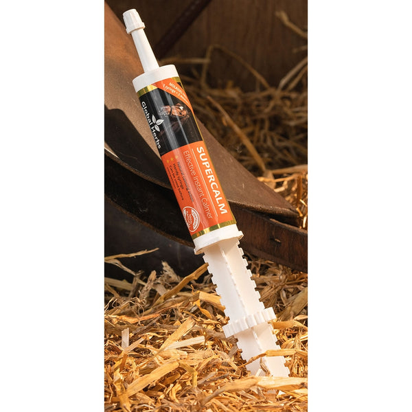 Global Herbs SuperCalm Syringe Behavior Calming Calm Anxiety Horse Supplement