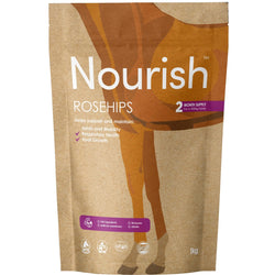 Nourish Rosehips All Natural Metabolic Immunity Joint Respiratory Supplement 1kg
