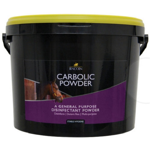 Lincoln Carbolic Powder Disinfectant Cleans and Combats Ammonia/Urine Odour Flies