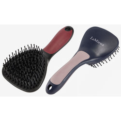 LeMieux Tail Brush Wide Tangle Comb Ergonomic Grip Handle Horse Grooming Black