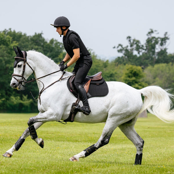 LeMieux Cotton Close Contact Square Plain CC XC Mono Event Pad New Design 2025