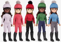 LeMieux Toy Rider Outfit Matchy Kids Mini Play Doll Clothes Silk, Top and Breeches