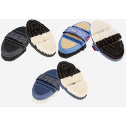 LeMieux Flexi Half and Half Finishing Brush Soft Flexible Body Horse and Goat Hair