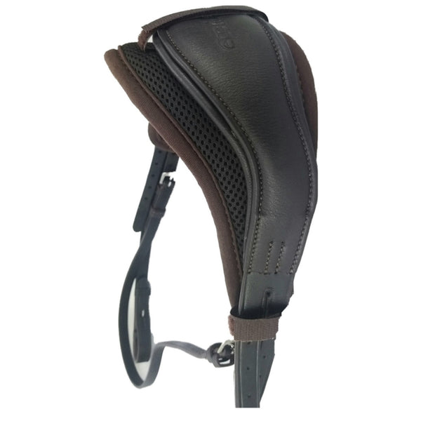 EcoRider Poll Guard Headpiece Padding Pressure Point Relief Black/Brown One Size