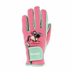 Hy Thelwell Collection Trophy Print Gloves Childrens Horse Riding Gloves XL
