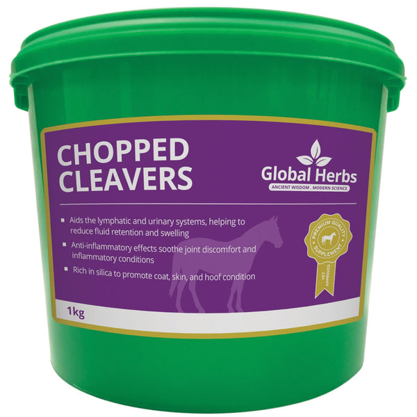 Global Herbs Chopped Cleavers Herbal Fluid Retention Swelling Urinary Supplement