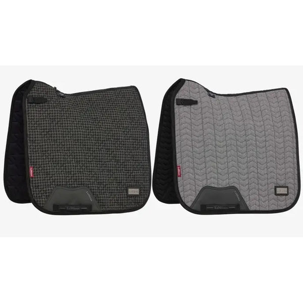 LeMieux Aspen Dressage Square Friction Free Bamboo Lined Houndstooth/Herringbone