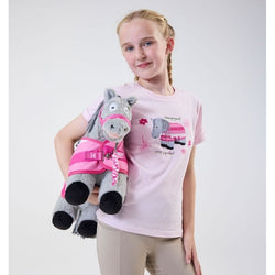 Horseware Crafty Pony T-Shirt Kids Toy Character Printed Short Sleeve Tee Pink