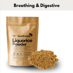 Horse Straights Direct Liquorice Powder Breathing and Digestion Herbal Supplement