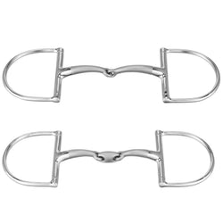 Sprenger Satinox D Ring Snaffle Bit Single / Double Jointed Lozenge Ergonomic
